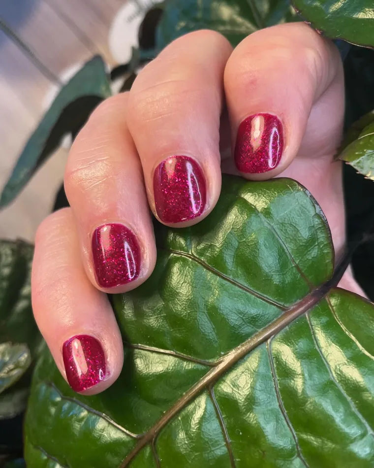 Onglerie rouge